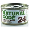 Natural Code 24 Tonno Con Manzo & Verdure In Jelly 85 Gr.