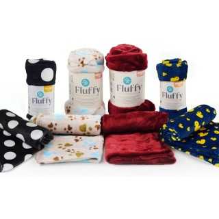 Leopet Coperta In Soffice Flanella 80 X 60 Cm.