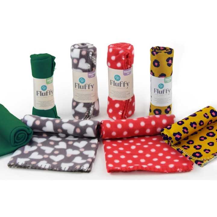 Leopet Coperta In Soffice Pile 100 X 70 Cm.