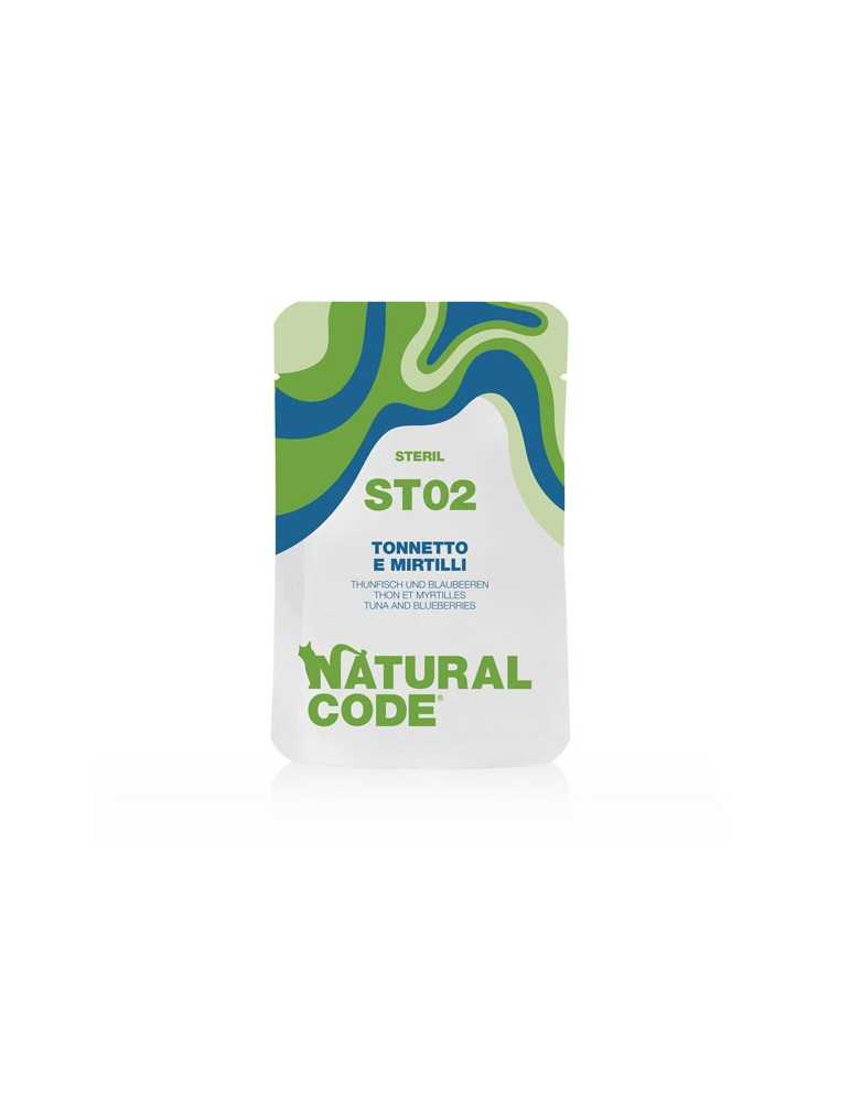 Natural Code St02 Steril Tonnetto & Mirtilli 70 Gr.