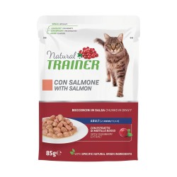 Natural Trainer Adult Bocconcini In Salsa Con Salmone 85 Gr.