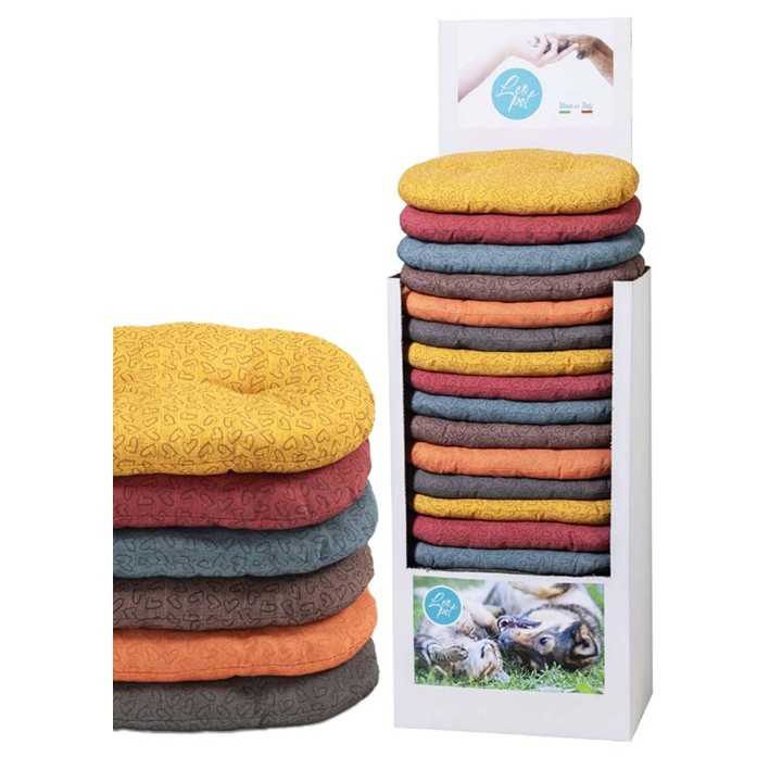 Leopet Cuscino Nettuno Cuori (80 X 55 Cm.)