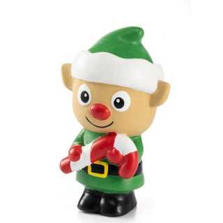 Leopet Gioco Natalizio - Elfo Di Natale In Lattice 12 Cm.