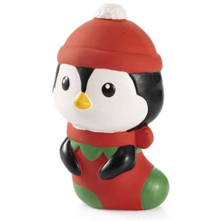 Leopet Gioco Natalizio - Pinguino In Lattice 12 Cm.