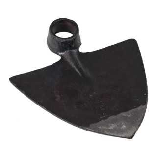 Zappa A Punta in Acciaio Forgiato 19 Cm X 600 Gr Con Occhiolo 30 mm- Finitura Lucida - (Senza Manico) - Brixo