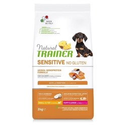 Natural Trainer Sensitive Puppy Mini Salmone & Riso 2 Kg.