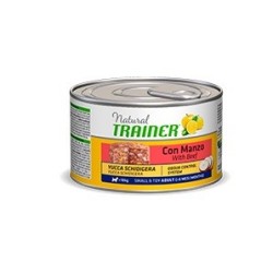 Natural Trainer Small & Toy Adult Manzo & Riso 150 Gr.