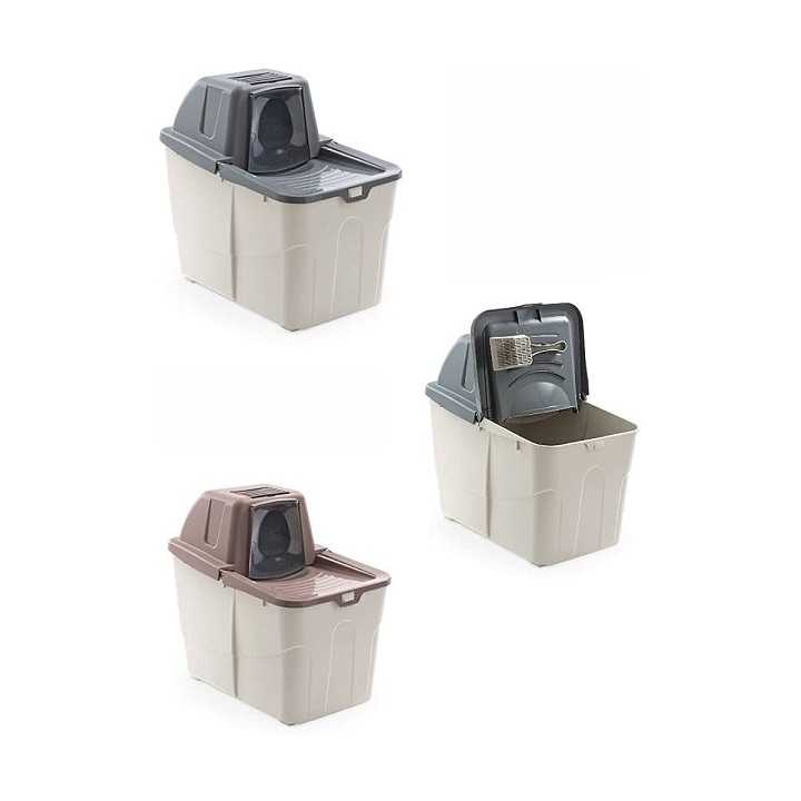 Leopet Toilette Per Gatti Buxo Close (58 X 39 X 56 Cm.)