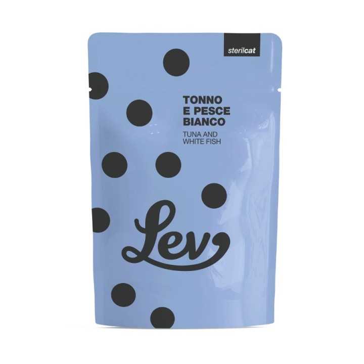 Lev Buste Sterilcat Tonno & Pesce Bianco 60 Gr.