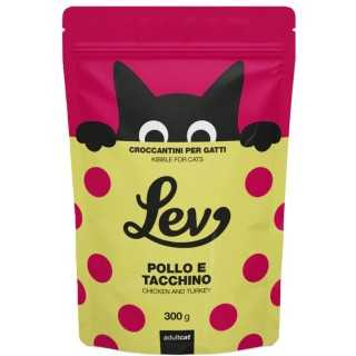 Lev Cat Adult Pollo & Tacchino 300 Gr.