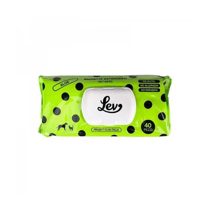 Lev Salviette Detergenti Con Aloe 40 Pz.