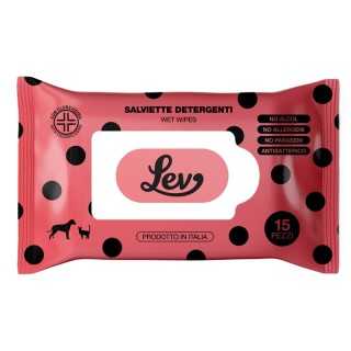Lev Salviette Detergenti Con Clorexidina 15 Pz.