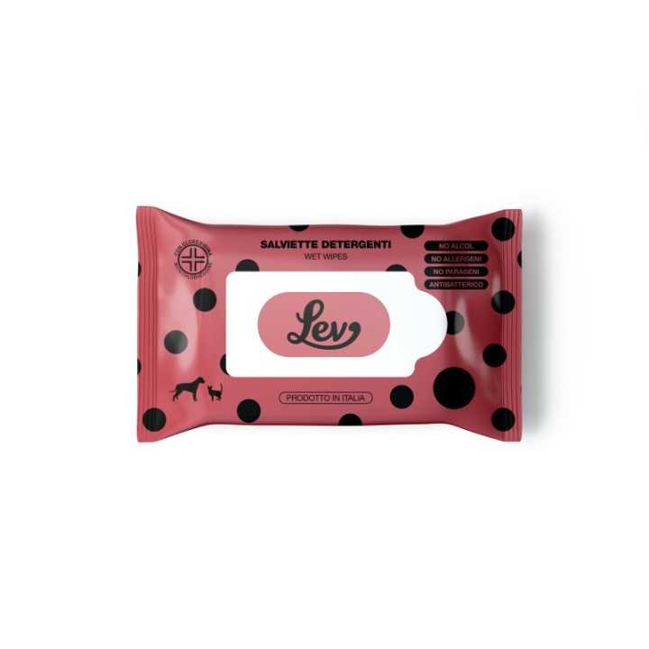 Lev Salviette Detergenti Con Clorexidina 40 Pz.