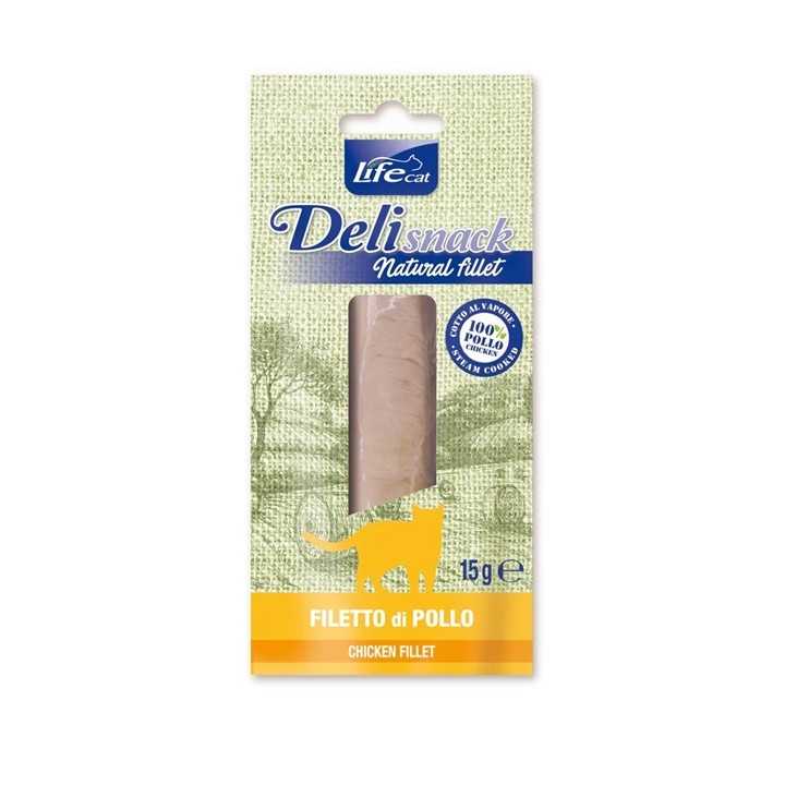 Life Cat Delisnack Filetto Di Pollo 15 Gr.