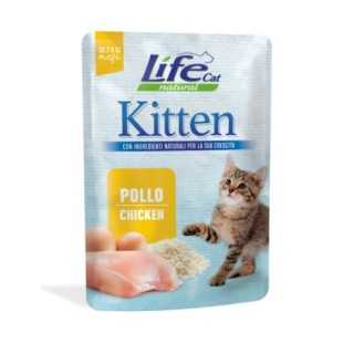 Life Cat Natural Busta Kitten Pollo 70 Gr.