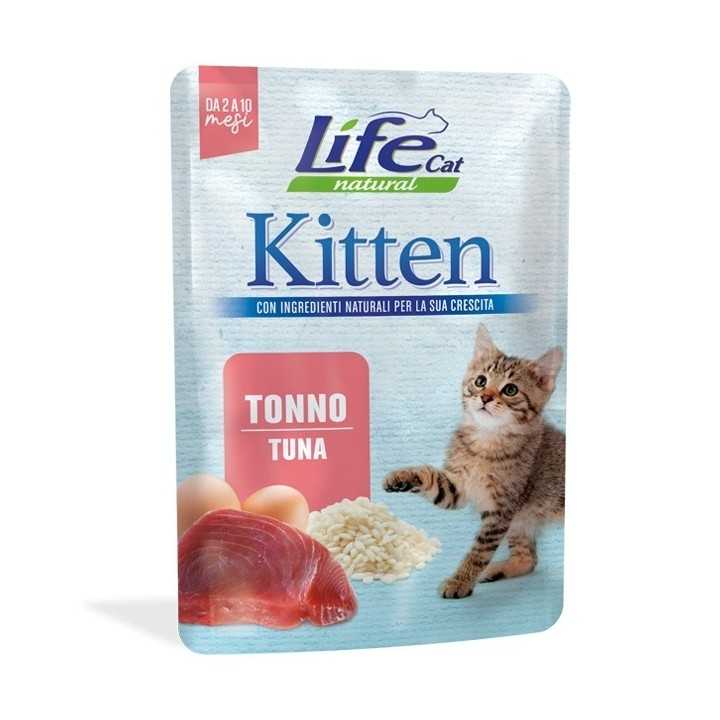 Life Cat Natural Busta Kitten Tonno 70 Gr.