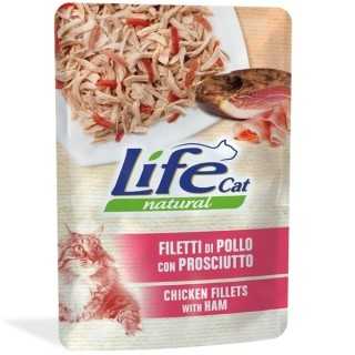 Life Cat Natural Busta Pollo Con Prosciutto 70 Gr.