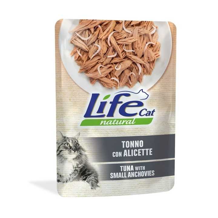 Life Cat Natural Busta Tonno Con Alicette 70 Gr.