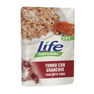 Life Cat Natural Busta Tonno Con Granchio 70 Gr.
