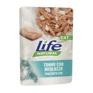 Life Cat Natural Busta Tonno Con Merluzzo 70 Gr.