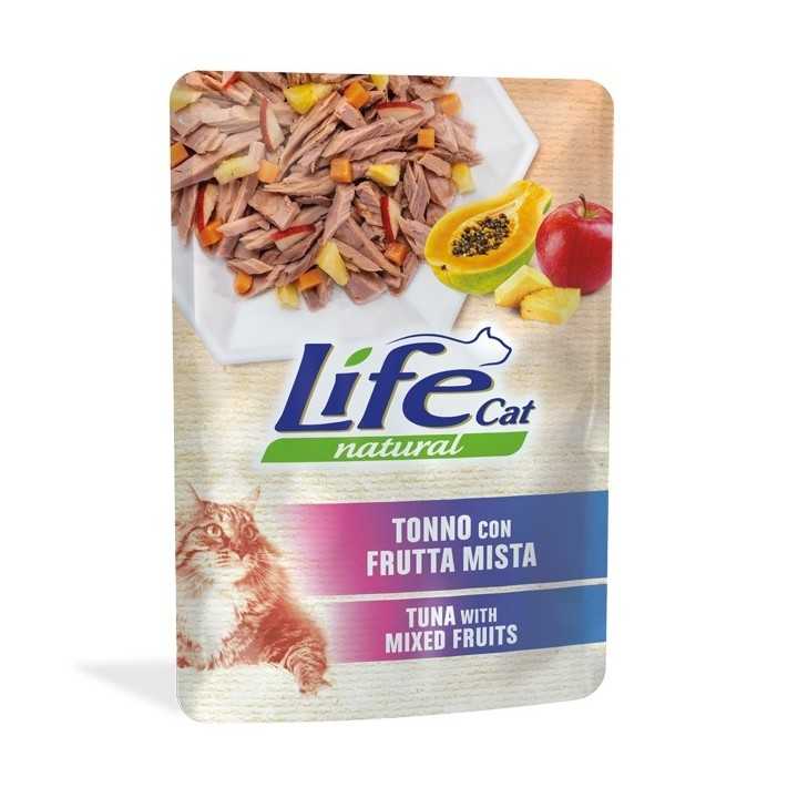 Life Cat Natural Busta Tonno Con Misto Frutta 70 Gr.