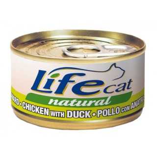 Life Cat Natural Pollo Con Anatra 85 Gr.
