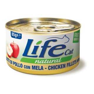 Life Cat Natural Pollo Con Mela 85 Gr.