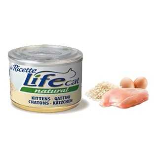 Life Cat Natural Ricette Kitten Pollo 150 Gr.