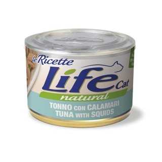 Life Cat Natural Ricette Tonno Con Calamari 150 Gr.