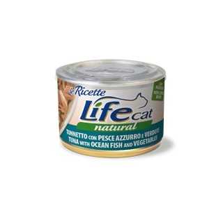 Life Cat Natural Ricette Tonno Con Pesce Azzurro 150 Gr.