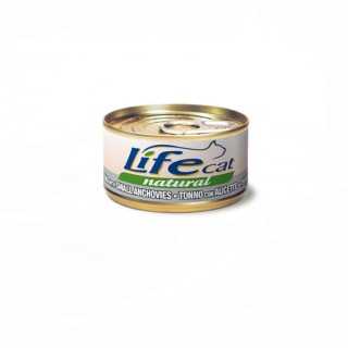 Life Cat Natural Tonno Con Alicette 85 Gr.