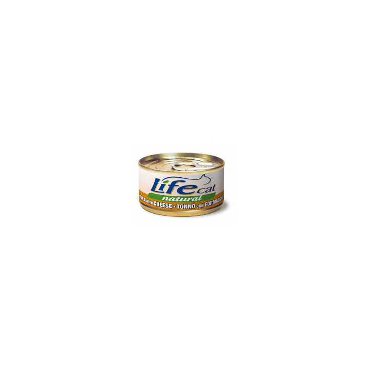 Life Cat Natural Tonno Con Formaggio 85 Gr.