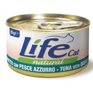 Life Cat Natural Tonno Con Pesce Azzurro 85 Gr.