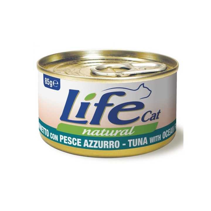 Life Cat Natural Tonno Con Pesce Azzurro 85 Gr.