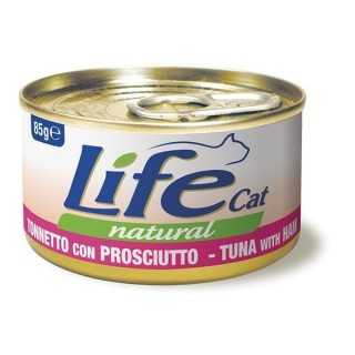 Life Cat Natural Tonno Con Prosciutto 85 Gr.