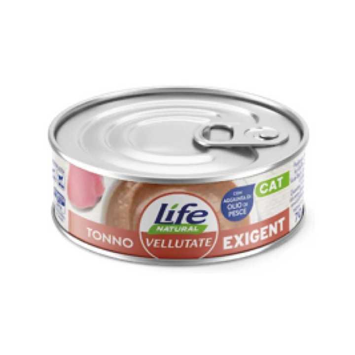 Life Cat Vellutate - Exigent Tonno 70 Gr.