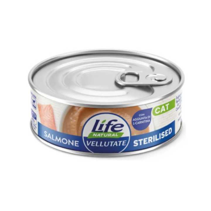Life Cat Vellutate - Sterilised Salmone 70 Gr.