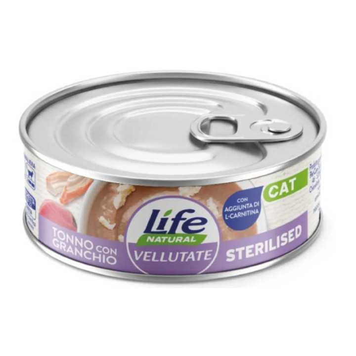 Life Cat Vellutate - Sterilised Tonno Con Granchio 70 Gr.