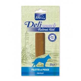 Life Dog Delisnack Filetto Pesce Bollito 25 Gr.