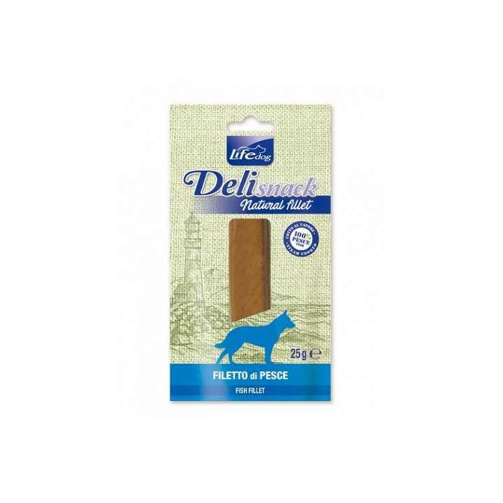 Life Dog Delisnack Filetto Pesce Bollito 25 Gr.