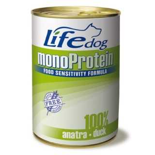 Life Dog Monoprotein 100% Anatra 400 Gr.
