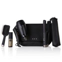 ON THE GO Travel Gift Set (Unplugged + Flight + Mini Paddle + Protettore) - GHD