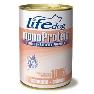 Life Dog Monoprotein 100% Salmone 400 Gr.