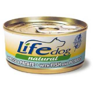 Life Dog Natural Pesce Con Patate 170 Gr.