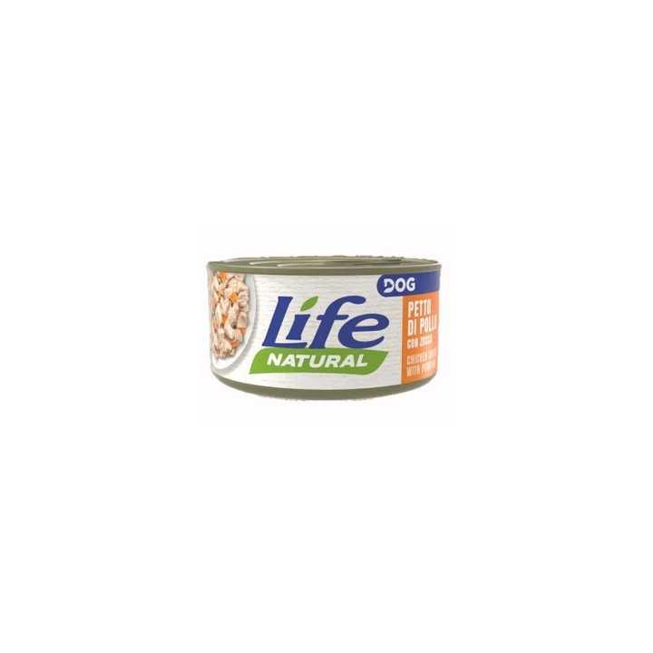 Life Dog Natural Pollo Con Zucca 90 Gr.