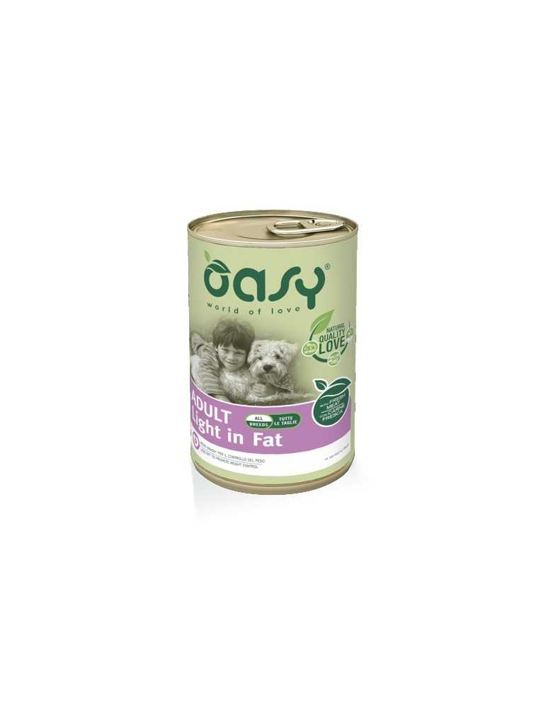 Oasy Dog Adult Light In Fat Pate' 400 Gr.
