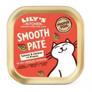 Lily'S Kitchen Cat Smooth Pate' Adult Salmone & Pollo 85 Gr.