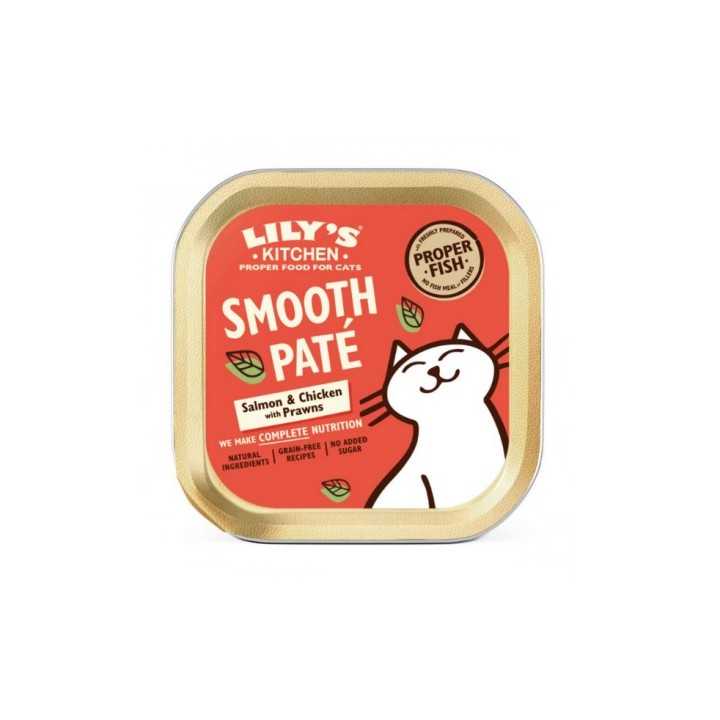 Lily'S Kitchen Cat Smooth Pate' Adult Salmone & Pollo 85 Gr.