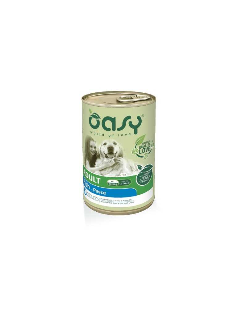 Oasy Dog Adult Pate' Pesce 400 Gr.