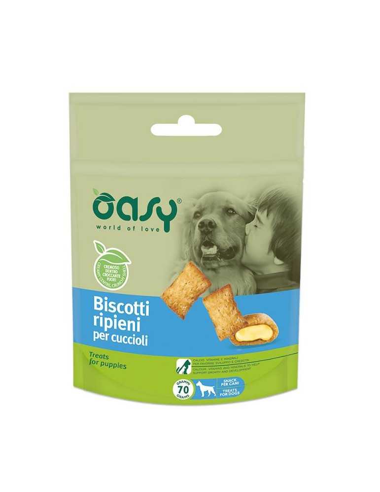 Oasy Dog Biscotti Ripieni Per Cuccioli 70 Gr.